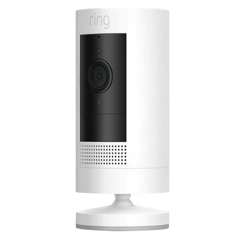 Ring Stick Up Security Camera - White - كاميرا مراقبة